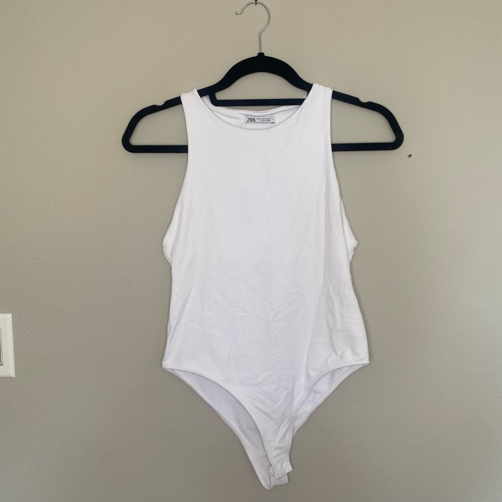 Zara White Bodysuit
